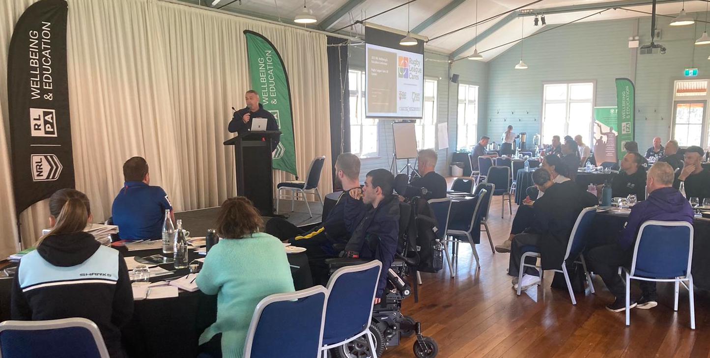 RL Cares at NRL player welfare conference 2023